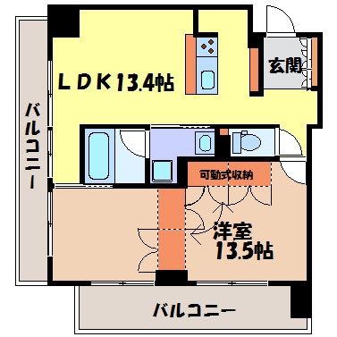 アーデン泉プレミア 間取り図