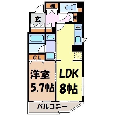 CASSIA車道 間取り