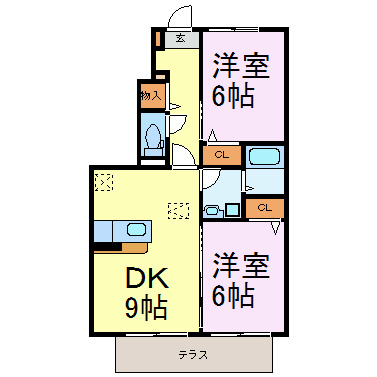 ロジュマン 間取り図