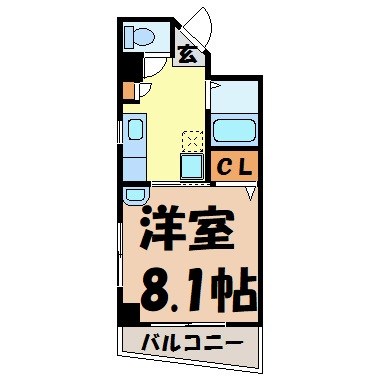 サンセイハイツ桜山 間取り図