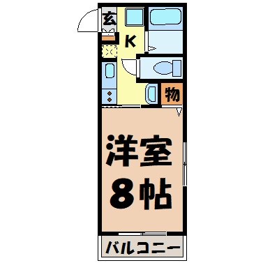 サンセイハイツ川名 間取り図