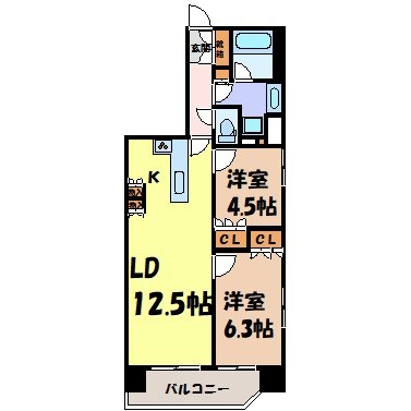 リエトコート丸の内 間取り図