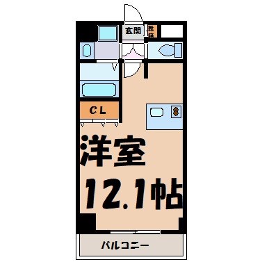 プレサンス東別院駅前コネクション 間取り図