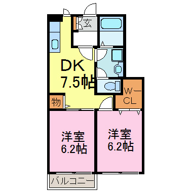 グーテンベルク 間取り図