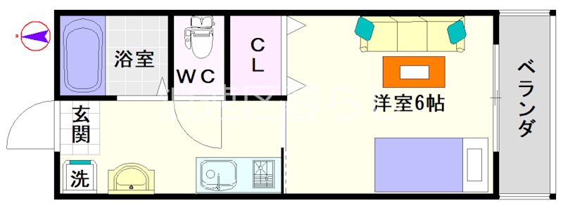 フランセリナ25 間取り
