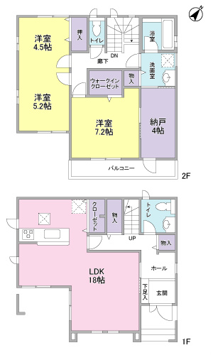 津島町戸建 間取り