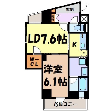 コンセール葵 間取り