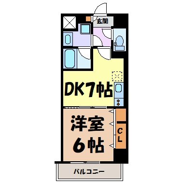 コンセール葵 間取り図