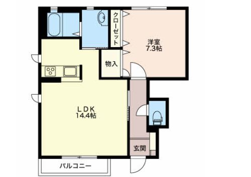 シャルマン小林Ⅱ 間取り