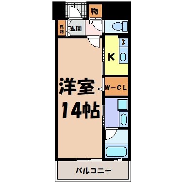 プライムメゾン東桜 間取り図