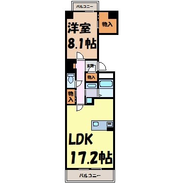 プライムメゾン東桜 間取り図