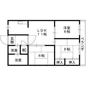 サンサーラオガワ 間取り