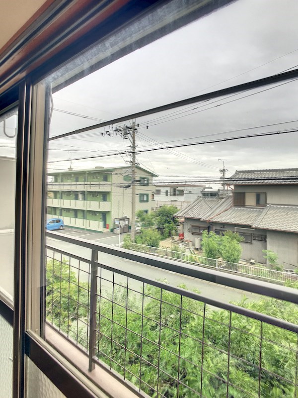 青雲荘 ベランダ
