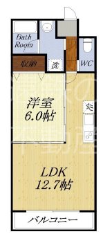 モン・サン・ミシェル 間取り図