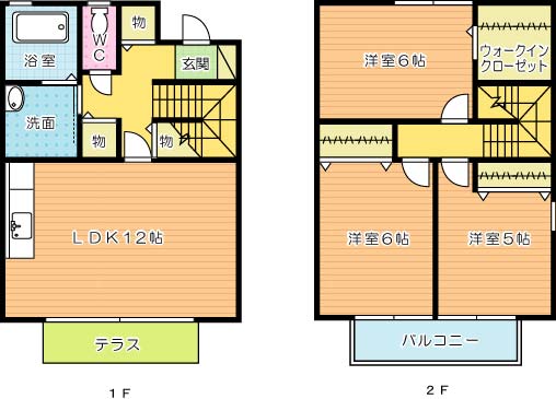 プレミールメゾン　Ｂ棟 B-1号室 間取り