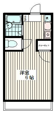 メゾンＫ 106号室 間取り