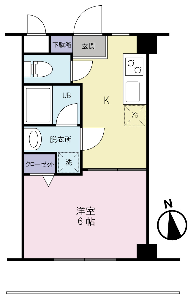 セカンドコーポ光和 間取り