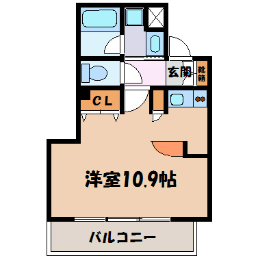 エスティメゾン東別院 間取り図