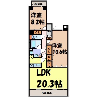 センチュリー富士見 間取り