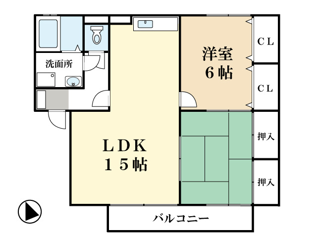 奥清館 間取り
