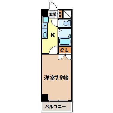 アイビーリーグ大曽根 間取り図