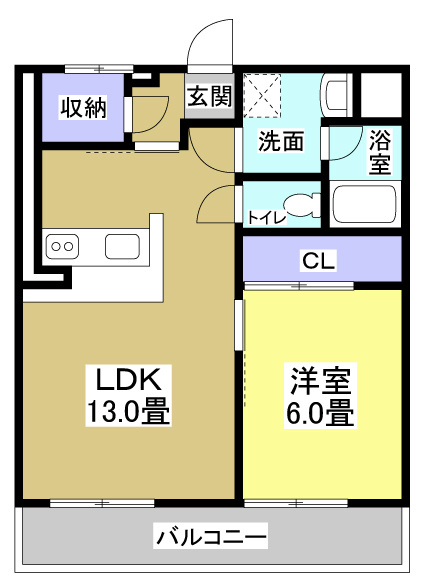 ハッピネス 間取り図