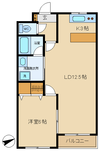 ベルメゾン成城 間取り
