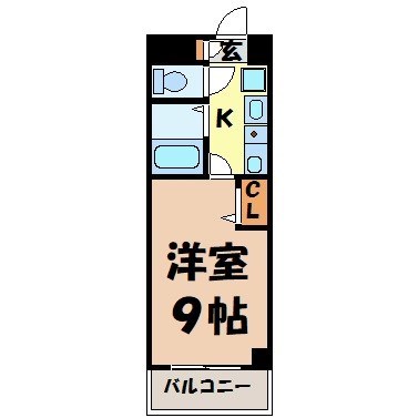 ファミール今池 間取り図