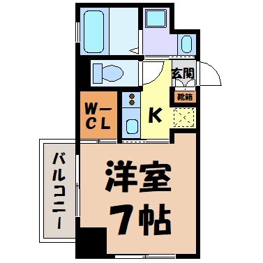 プロシード吹上 間取り図