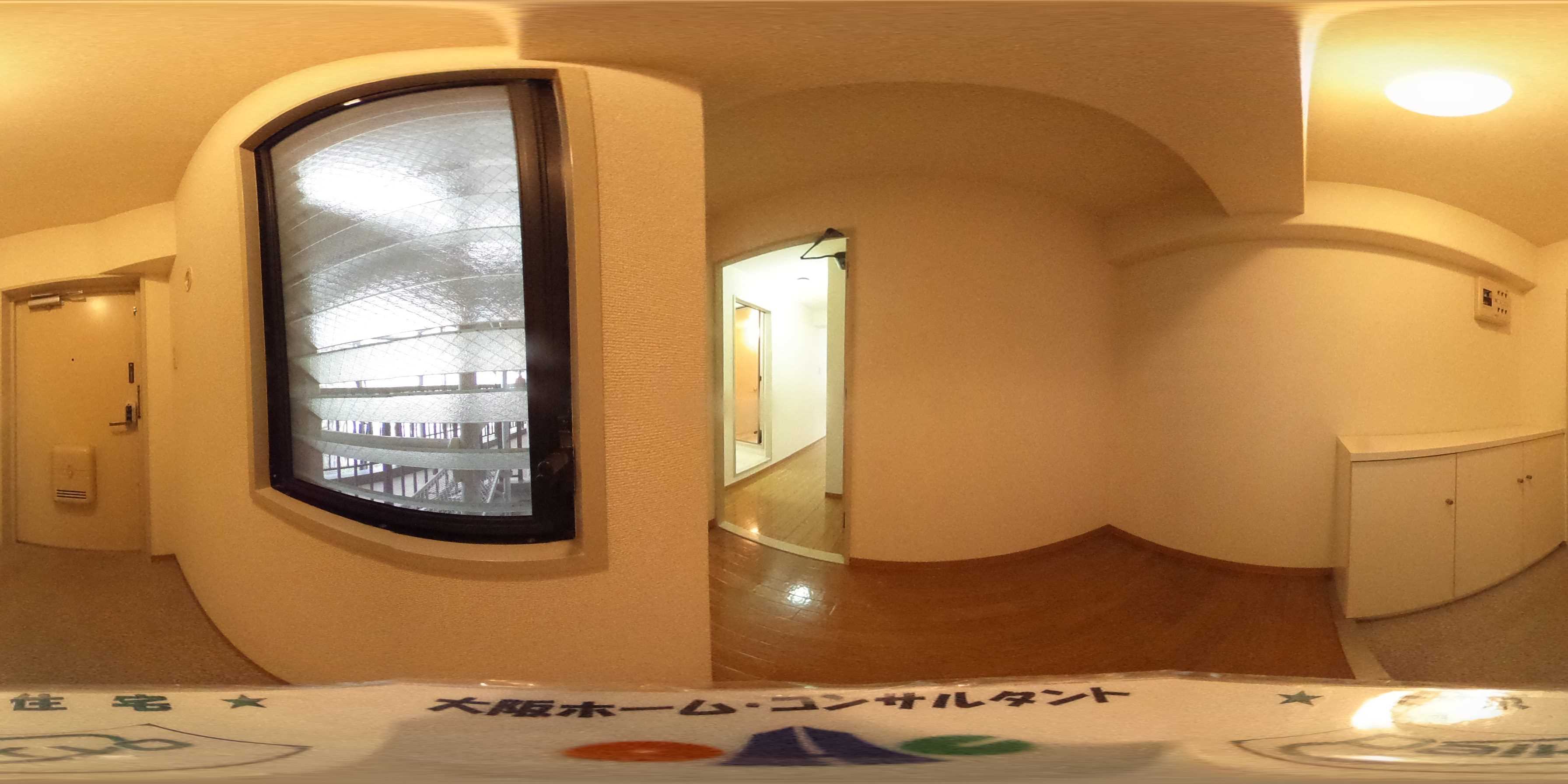 ライオンズマンション八尾第二　　　　分譲貸し 玄関