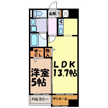 あいさきがけ 間取り図