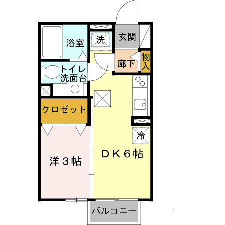 サンクレール志紀 間取り