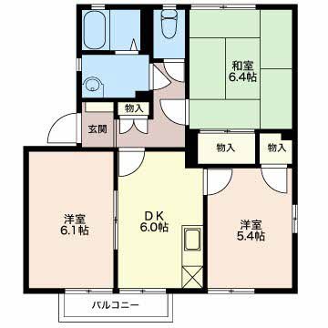 エステートこやまＮ 間取り