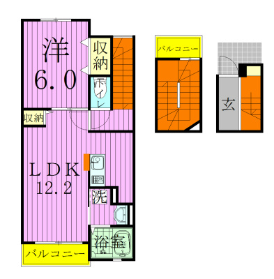 サンリット　ガーデン 302号室 間取り