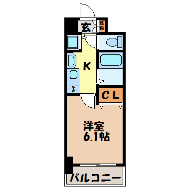 プレサンス泉セレグレード 間取り図