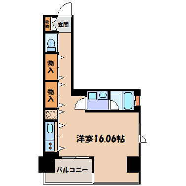 カスタリア伏見 間取り図