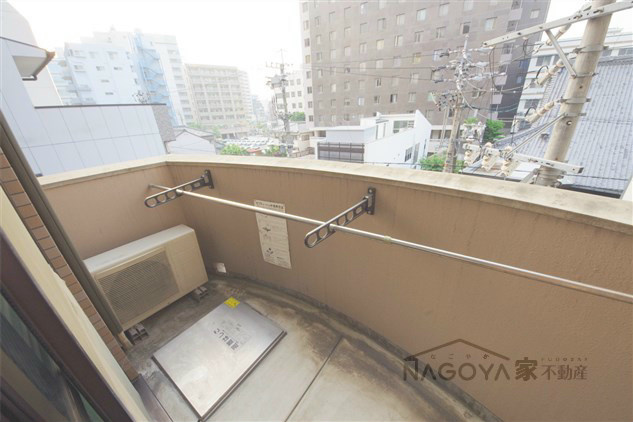 万宝マンション ベランダ