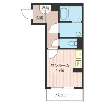 Ｃｏｃｏｎｅｅｌ　Ｈｉｒａｔｓｕｋａ 間取り