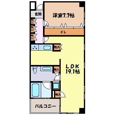 御棚町hills 間取り図
