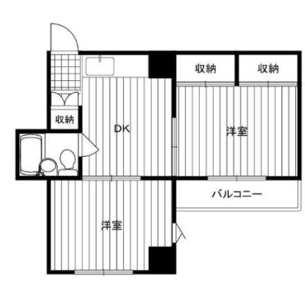 402号室 間取り