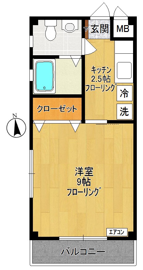 ヴィラ ヴェルテ  間取り図