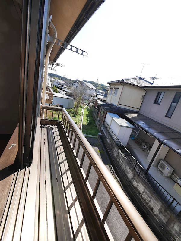 石部の郷なべしゃろーむ ベランダ