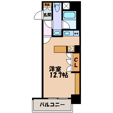 ドゥーエ大須 間取り図