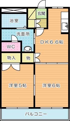 プロニティＢ棟 間取り図