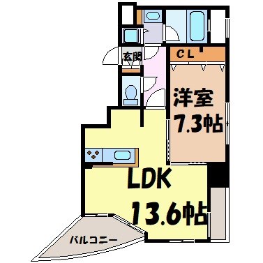 プロシード金山2 間取り図