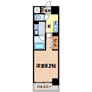 エルスタンザ千代田 間取り図
