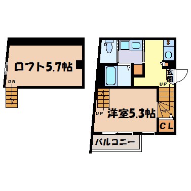 グルージャ黒門 間取り図