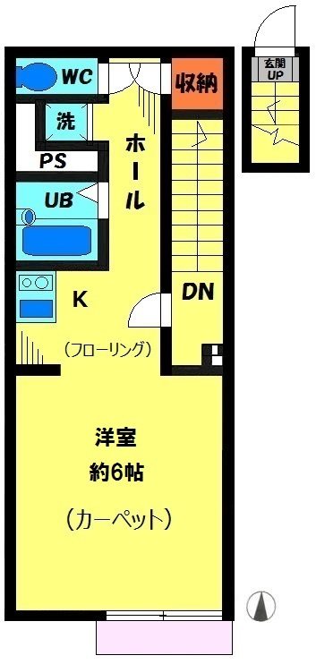 ブルーグロット武蔵境 間取り図