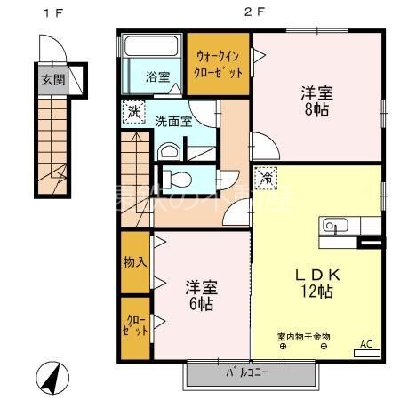 Cherry Lane 間取り図