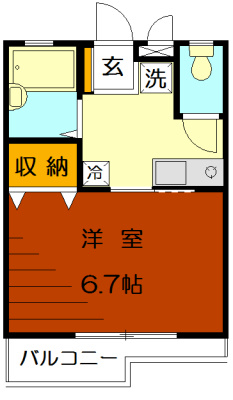 セブンハイツ 間取り